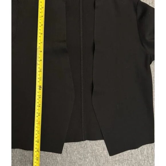 MM Lafleur Knit Cardigan Blazer Sant Ambroeus Jardigan in Charcoal- Small - Picture 8 of 8